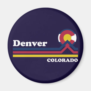 Vintag Denver Colorado Magnet