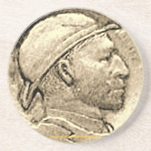 "Vintag-DEPRESSION-HOBO NICKLE Untersetzer" Getränkeuntersetzer