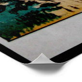 Vintag der Abfall Poster (Ecke)