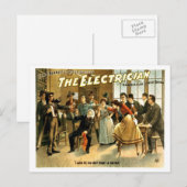 Vintag - Der Elektriker Postkarte (Vorne/Hinten)