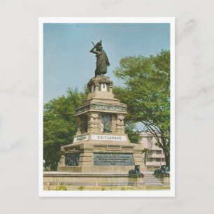 Vintag der letzte Aztekenimporteur Postkarte