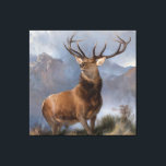 Vintag Der Monarch des Glens von Edwin Landseer Leinwanddruck<br><div class="desc">Ein wunderschöner Ausdruck von "The Monarch of the Glen" und 1851 ein Ölgemälde auf der Leinwand eines Roten Hirsches, das vom englischen Maler Sir Edwin Henry Landseer, RA, erstellt wurde. Im Jahre 1850 wurde Sir Edwin Henry Landseer, RA, ein englischer Maler und Bildhauer, bekannt für seine Gemälde von Tieren und...</div>