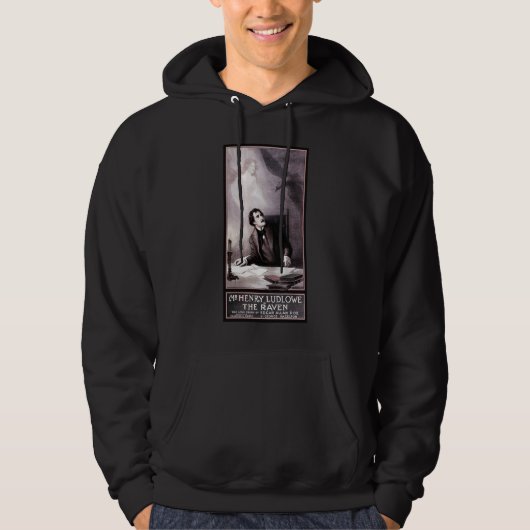 Vintag der RabeTheatrical Hoodie (Vorderseite)