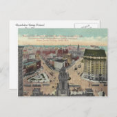 Vintag Detroit Michigan Postkarte (Vorne/Hinten)