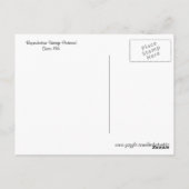 Vintag Detroit Michigan Postkarte (Rückseite)