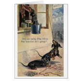 Vintag - deutsche Dackeln Stechwurst, (Vorne)