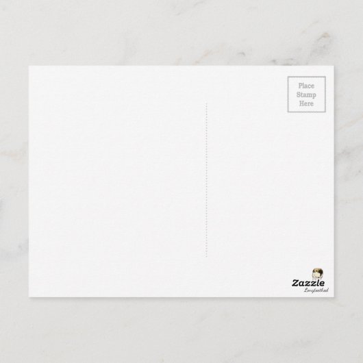 Vintag Devil Postcard Postkarte (Rückseite)