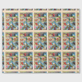 Vintag die geschenkpapier (Flach)