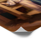 Vintag die heilige Familie, Jesus Christus, Josef, Poster (Ecke)