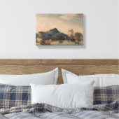 Vintag Die Lösung und Entdeckung Hawaiis Leinwanddruck (Insitu (Schlafzimmer))