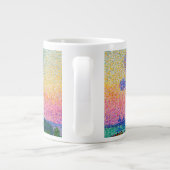 Vintag Die rosa Wolke (1896) Jumbo-Tasse (Rückseite)