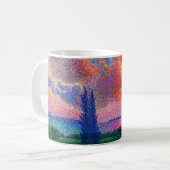 Vintag Die rosa Wolke (1896) Kaffeetasse (Vorderseite Links)