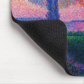 Vintag Die rosa Wolke (1896) Mousepad (Ecke)