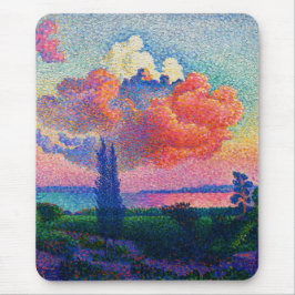 Vintag Die rosa Wolke (1896) Mousepad