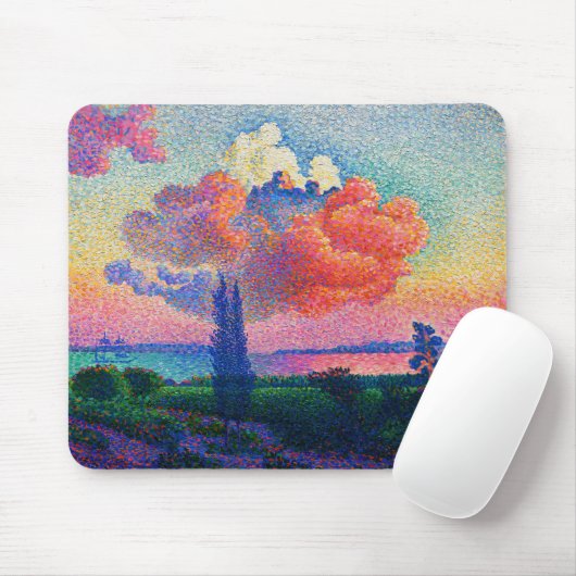 Vintag Die rosa Wolke (1896) Mousepad (Mit Mouse)