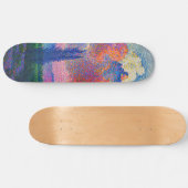 Vintag Die rosa Wolke (1896) Skateboard (Horizontal)
