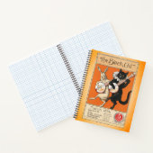 Vintag die Schwarze Katze 1896 Notizblock (Innenseite)