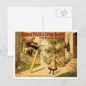 Vintag - Die Vaudeville Craze Postkarte (Vorne/Hinten)