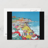 Vintag Dieppe Postkarte (Vorne/Hinten)