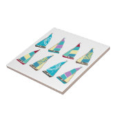 Vintag Dinghies Fliese (Seite)