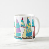Vintag Dinghies Kaffeetasse (VorderseiteRechts)
