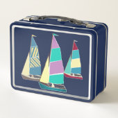 Vintag Dinghies Metall Brotdose (Rückseite)