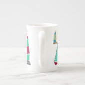 Vintag Dinghies Porzellantasse (Rückseite)