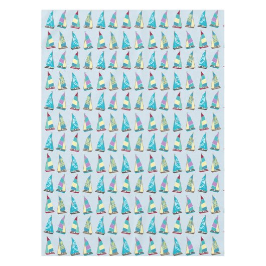 Vintag Dinghies Tischdecke (Vorderseite)