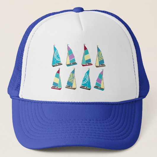 Vintag Dinghies Truckerkappe (Vorderseite)