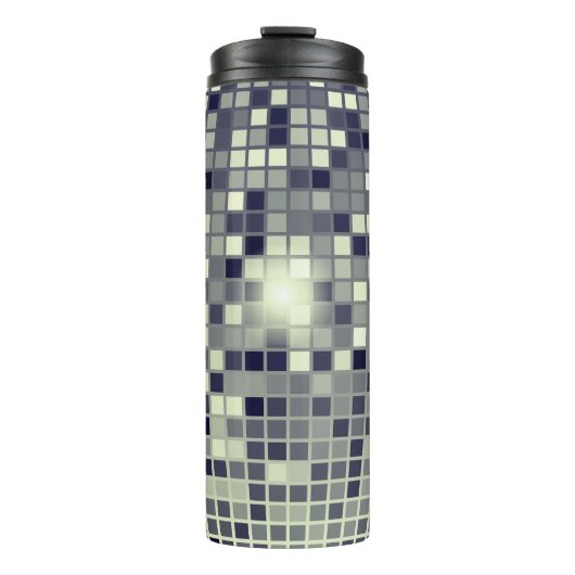 Vintag Disco Vibes Thermosbecher (Vorderseite)