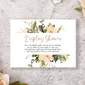 Vintag | Display-Dusche unverpackt Geschenk Begleitkarte