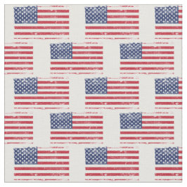 Vintag Distressive America Flag Pattern USA Banner Stoff