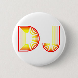 Vintag DJ Button