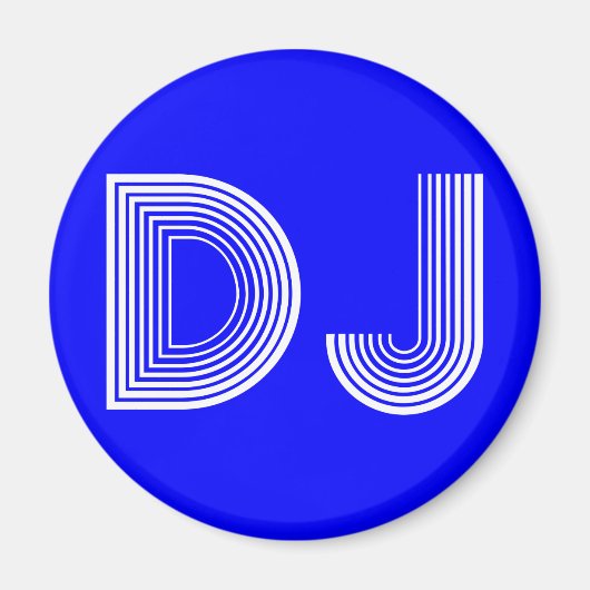 Vintag DJ Magnet (Vorne)