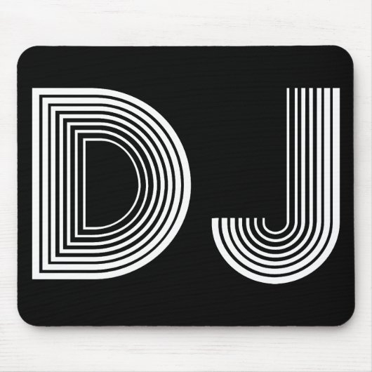Vintag DJ Mousepad (Vorne)