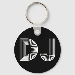 Vintag DJ Schlüsselanhänger