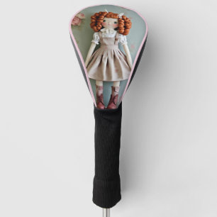 Vintag Doll Collection Redhead Clarissa Golf Headcover