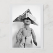 Vintag Doll Fashion Postcard Postkarte (Vorderseite)