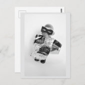 Vintag Doll Recycle Fashion Postcard Postkarte (Vorne/Hinten)