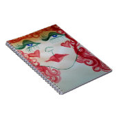 Vintag Doll Vibes Notebook Notizblock (Rechte Seite)