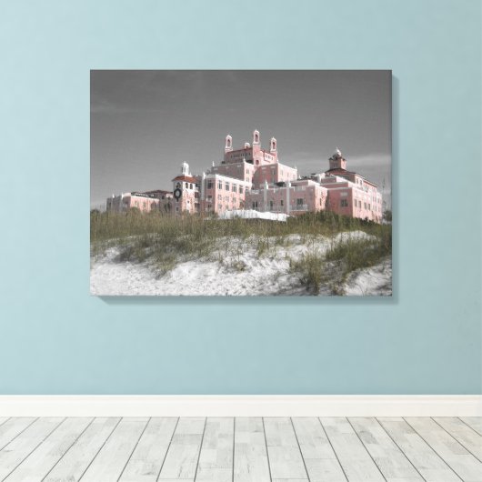 Vintag Don CeSar Leinwanddruck (Insitu (Holzboden))