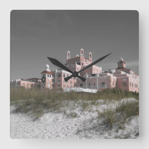 Vintag Don CeSar Quadratische Wanduhr