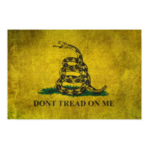 Vintag Don't Tread on Me Gadsden Flag