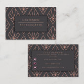 Vintag - Doppelseitige Visitenkarte (Vorne/Hinten)