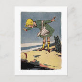 Vintag Dorothy und Toto Postkarte (Vorderseite)
