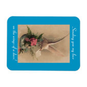 Vintag Dove Magnet (Horizontal)