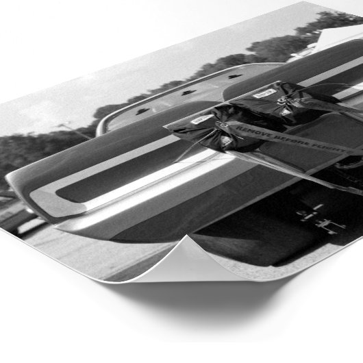 Vintag Drag - Funny Charger Poster (Ecke)