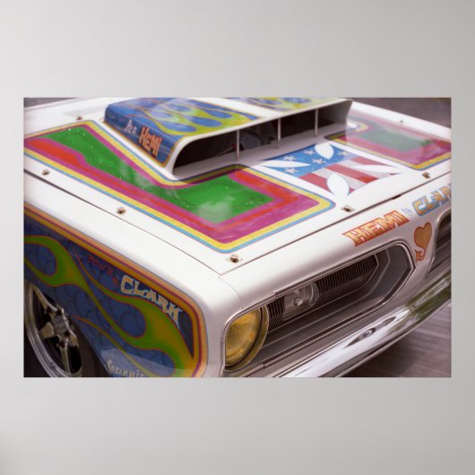 Vintag Drag - Hemi Cuda Poster (Vorne)