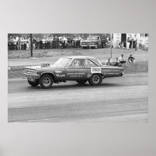 Vintag Drag - McJury Dodge AF/X Poster (Vorne)