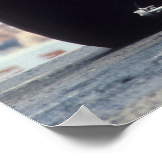 Vintag Drag - Monza Funny Car Poster (Ecke)